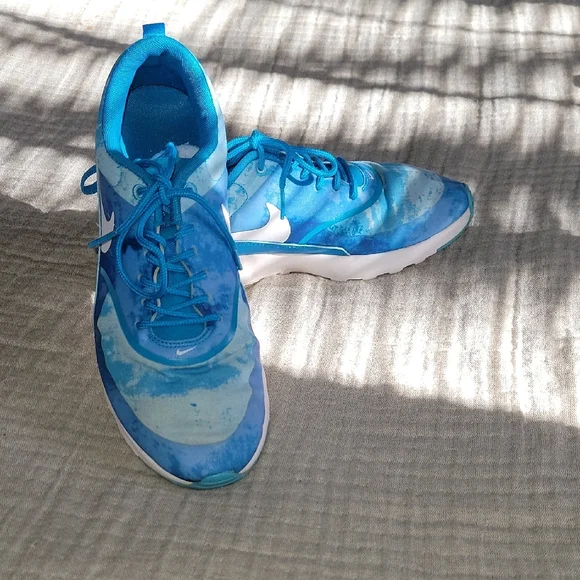 Nike Shoes Nike Air Max Thea Print Blue Lacquersz Poshmark